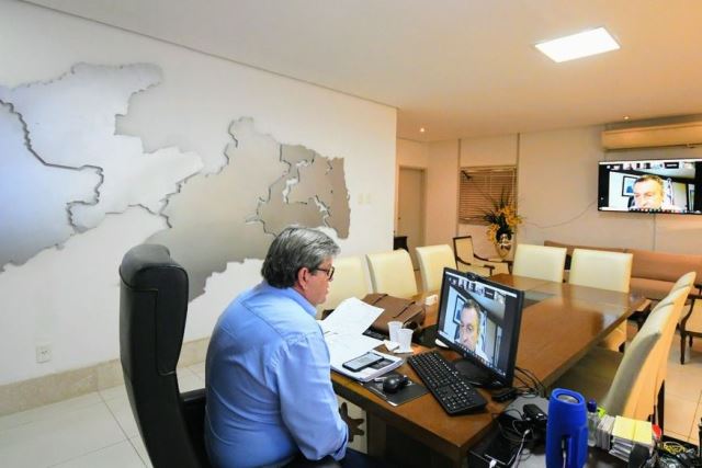 Governador João Azevêdo faz live nesta segunda-feira para falar das ações contra o coronavírus na Paraíba