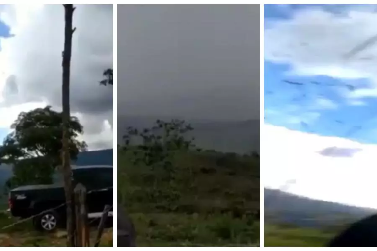 Vídeo mostra momento em que vereador quase é atingido por raio; veja