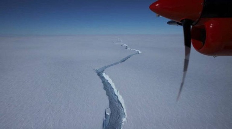 iceberg do tamanho da cidade de sao paulo se desprende da antartida