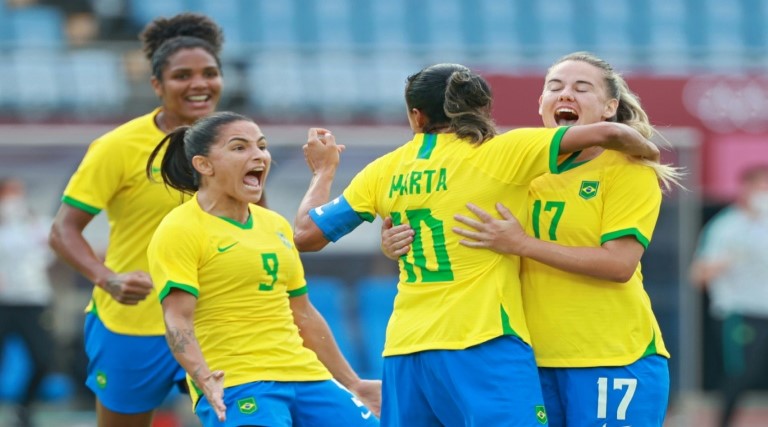 brasil busca segunda vitoria no futebol feminino em toquio