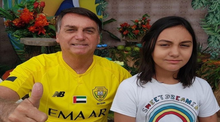 Bolsonaro pede para Exército matricular filha em colégio militar sem passar por processo seletivo 1 bolsonaro e laura