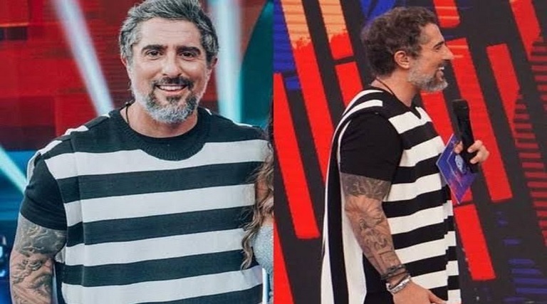Mion diz que tatuagem de santa no braço o impedia de usar camiseta na Record 1 mion diz que tatuagem de santa no braco o impedia de usar camiseta na record