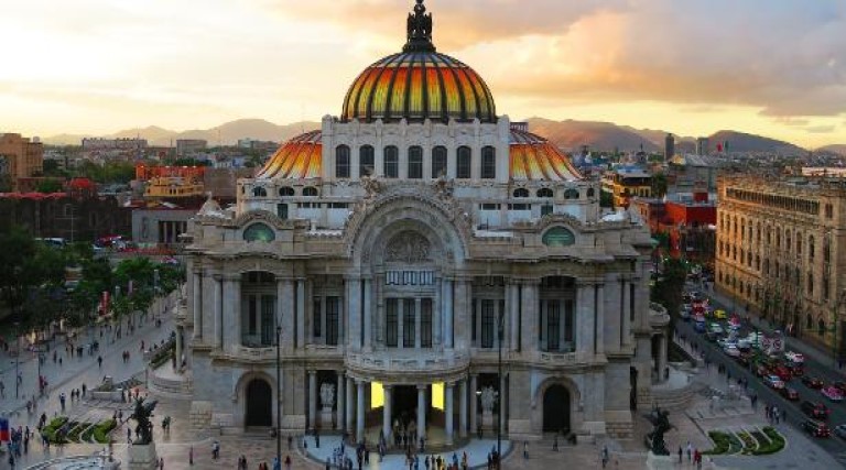 palacio bellas artes na cidade do mexico