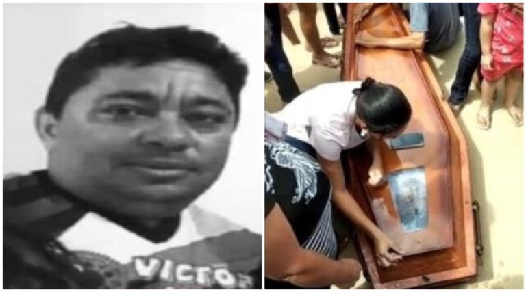 sepultamento de palmeirense morto por flamenguista e marcado por cena comovente da filha em bernardino batista video