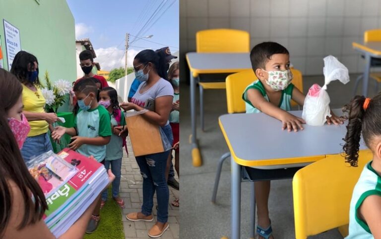 Prefeitura de Poço Dantas inicia ano letivo de modo presencial e espera receber cerca de 600 alunos em todas escolas e creches do município