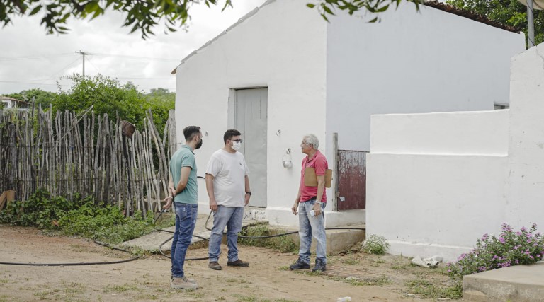 prefeitura municipal de uirauna recebe visita tecnica de representantes da funasa