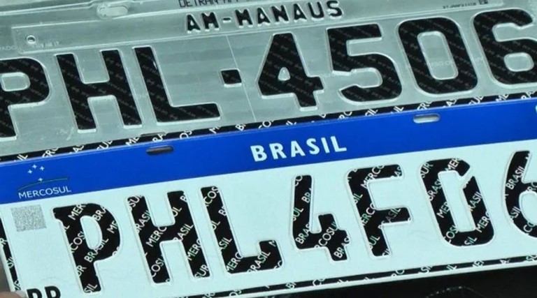 Placas Mercosul podem sofrer mudanças ainda este ano 1 Placa Mercosul