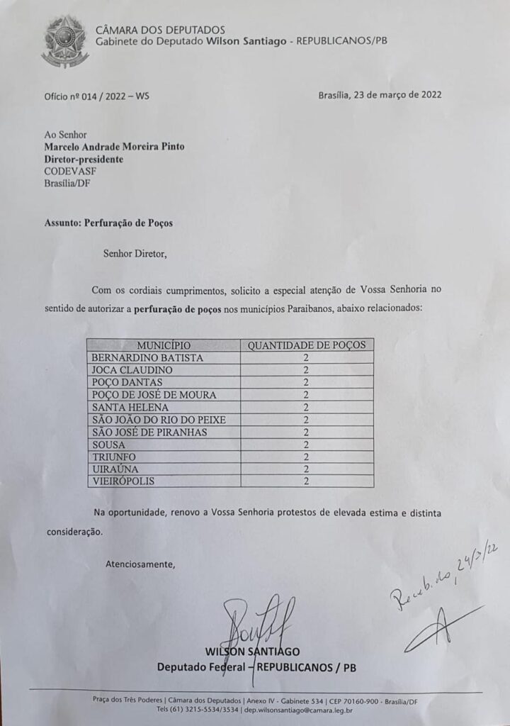 Itamar Moreira anuncia emenda de R$ 2 milhões do deputado Wilson Santiago para municípios do CONDESPB 2 WhatsApp Image 2022 03 25 at 07.42.37
