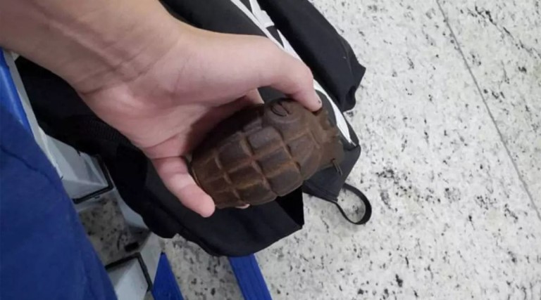 estudante de 13 anos leva granada para escola particular de belo horizonte
