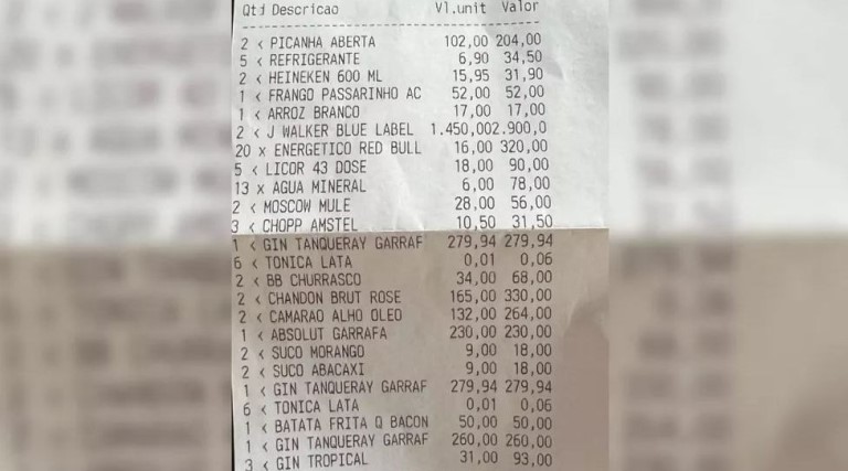 homem finge passar mal para nao pagar conta de r 6 mil em bar e e preso em goiania