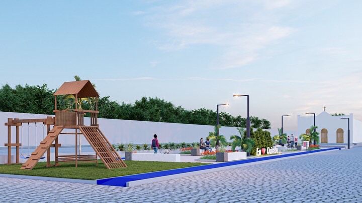 Fotos: A Prefeitura Municipal de Uiraúna divulga projeto de construção da nova Praça e Memorial Sacerdotal no Distrito de Quixaba de Cima. 2 WhatsApp Image 2022 07 13 at 15.21.25