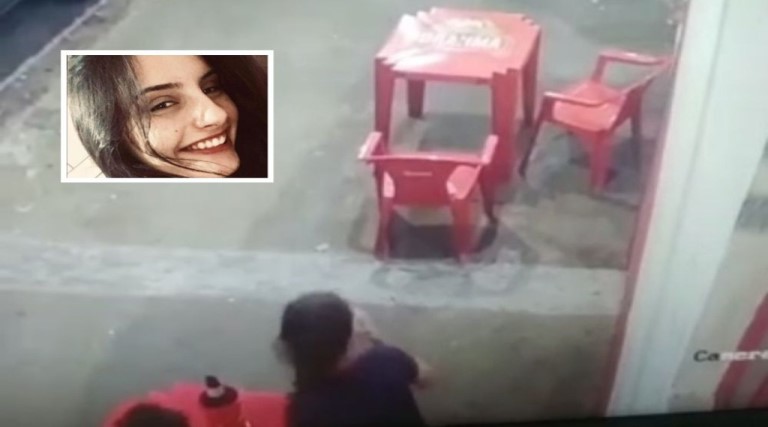 Vídeo: Jovem é vítima de bala perdida enquanto lanchava com uma amiga 1 jovem morre apos ser baleada no olho em bar de ipatinga 62f4ff6434fb8