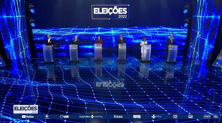 no 1 debate das eleicoes 2022 candidatos focam em educacao corrupcao e direito das mulheres