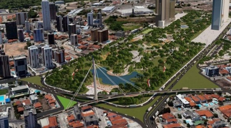 Projeto do Parque Aeroclube é apresentado com viaduto, áreas de lazer e licitação deve iniciar nos próximos dias 1 parque aeroclube