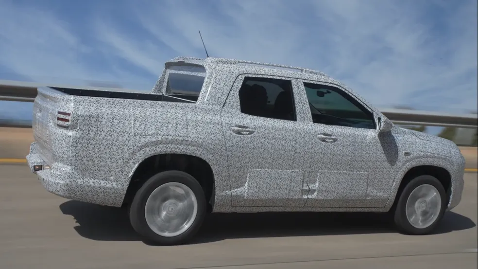 Nova Chevrolet Montana 2023 mostra sua grade e terá frente de Blazer 3 montana 2