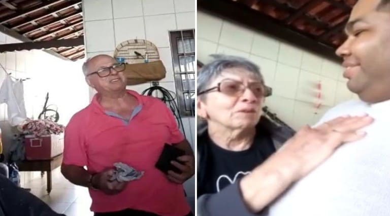 Vídeo: Idosa chora após motorista de aplicativo devolver R$ 4 mil esquecidos no carro 1 video idosa chora apos motorista de aplicativo devolver r 4 mil esquecidos no carro