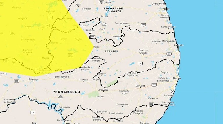 alerta-de-chuvas-intensas-e-emitido-pelo-inmet-para-43-cidades-do-sertao-da-pb-veja-lista