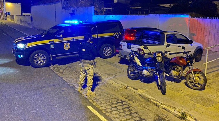 policia rodoviaria federal recupera tres veiculos roubados no sertao da paraiba
