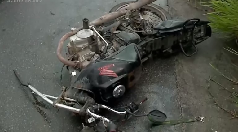motociclista morre ao ser atingido por carro