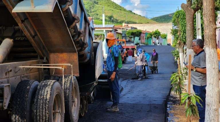 obras de pavimentacao asfaltica no municipio de poco dantas sao concluidas nessa sexta feira 12 05