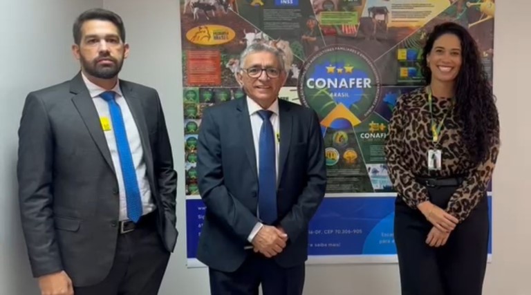 em brasilia prefeito itamar moreira visita sede da conafer renova o programa pecuaria brasil em poco dantas e trata de novas parcerias