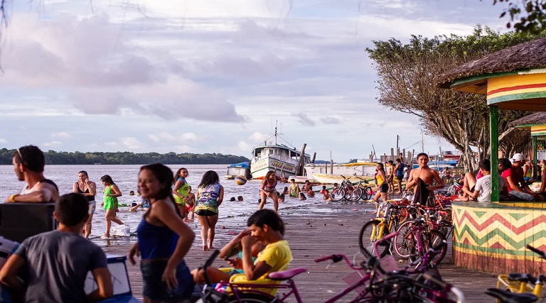 fotos veneza marajoara afua mostra como viver sem carros