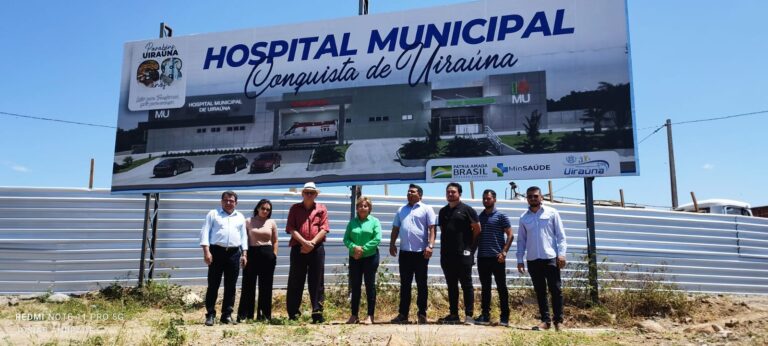 Fotos: Prefeita de Uiraúna Leninha Romão visita diversas obras