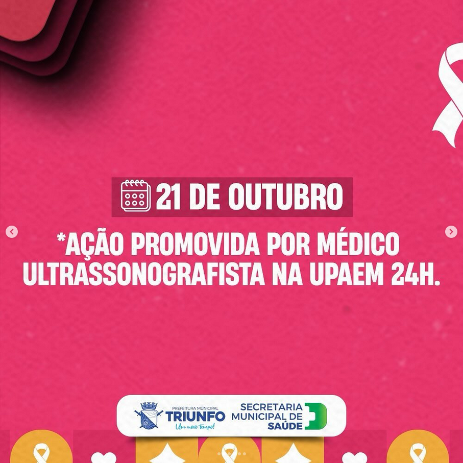 Secretaria de Saúde de Triunfo promove semana de ações e serviços para as mulheres 3 2