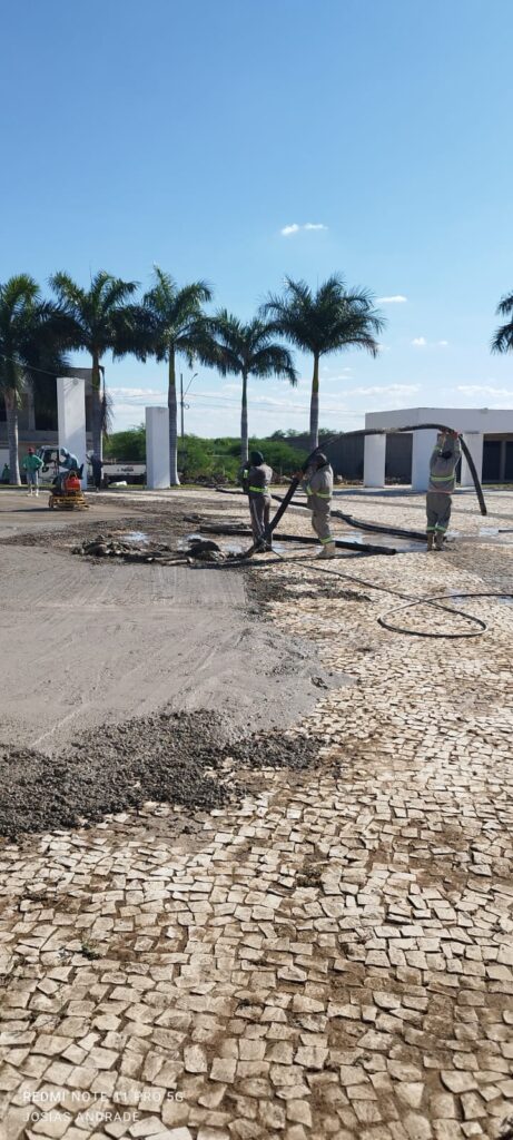 "Uiraúna: A Transformação do Piso da Praça Joca Claudino" 11 WhatsApp Image 2023 11 08 at 15.58.27