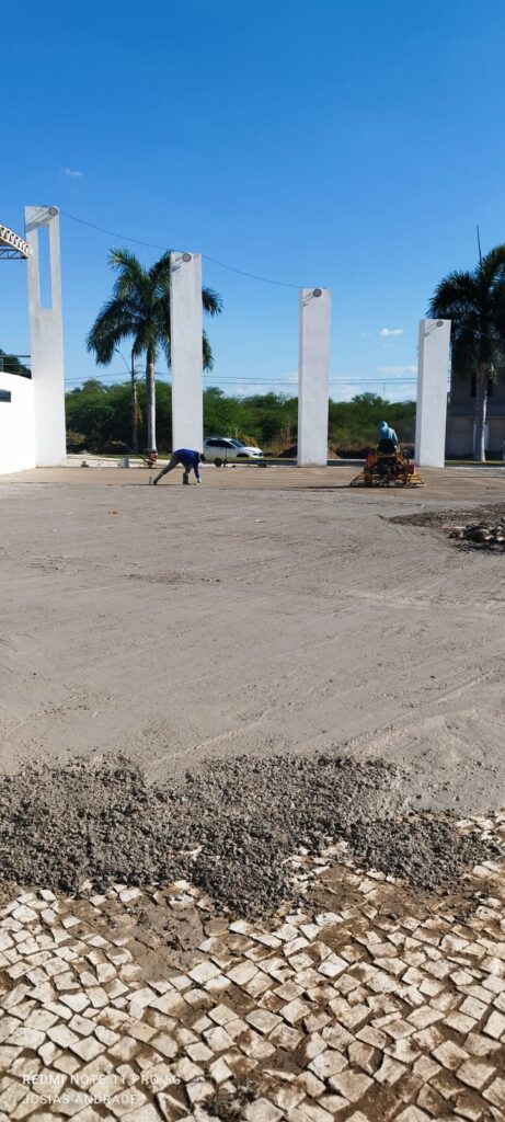 "Uiraúna: A Transformação do Piso da Praça Joca Claudino" 8 WhatsApp Image 2023 11 08 at 15.58.271
