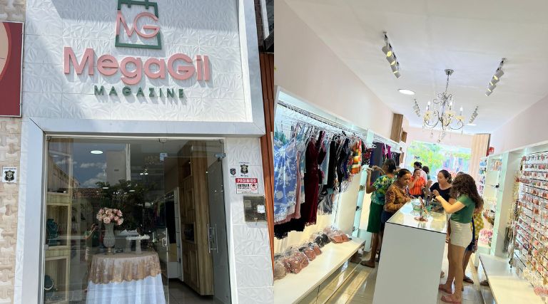 megagil magazine chega a uirauna oferecendo variedade e estilo em produtos de beleza e moda