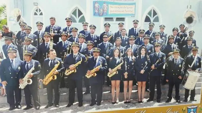 Homenagem aos 110 Anos da Banda Jesus, Maria e José de Uiraúna-PB 6 Banda