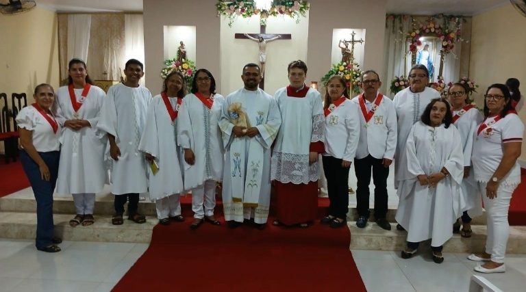 1º noite de novena e missa da festa da padroeira no sítio Bujary 1 1º noite de novena e missa da festa da padroeira no sítio Bujary