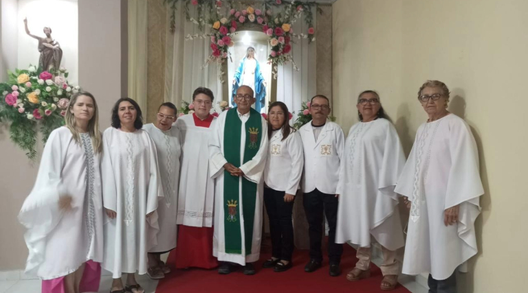 3ª Noite de novena da Padroeira Nossa Senhora das Graças no sítio Bujary