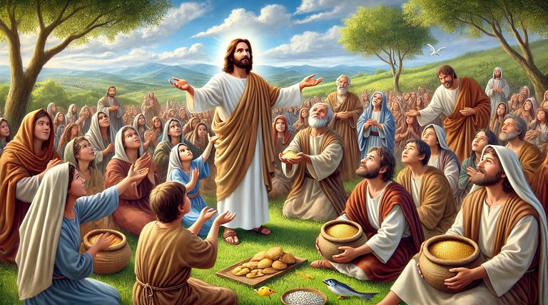 Evangelho do dia (Jo 6,1-15) 1 Evangelho do dia Jo 61 15