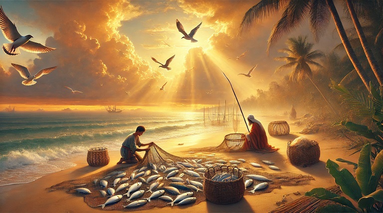 Evangelho do dia (Mt 13,47-53) 1 Evangelho do dia (Mt 13,47-53)