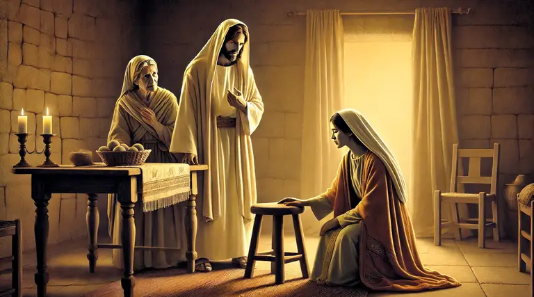 Reflexão sobre o Encontro de Jesus com Marta e Maria 1 Reflexao sobre o Encontro de Jesus com Marta e Maria