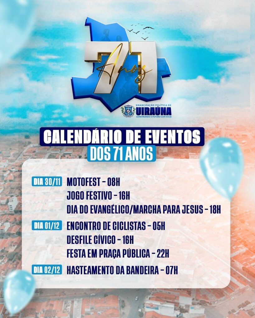 Simone Mendes, Collor de Menina e Luana Freitas serão atração da festa de emancipação de Uiraúna 4 4