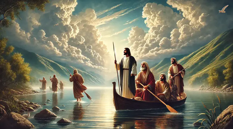 Jesus chama os primeiros discípulos no Evangelho 1 Jesus chama os primeiros discípulos no Evangelho