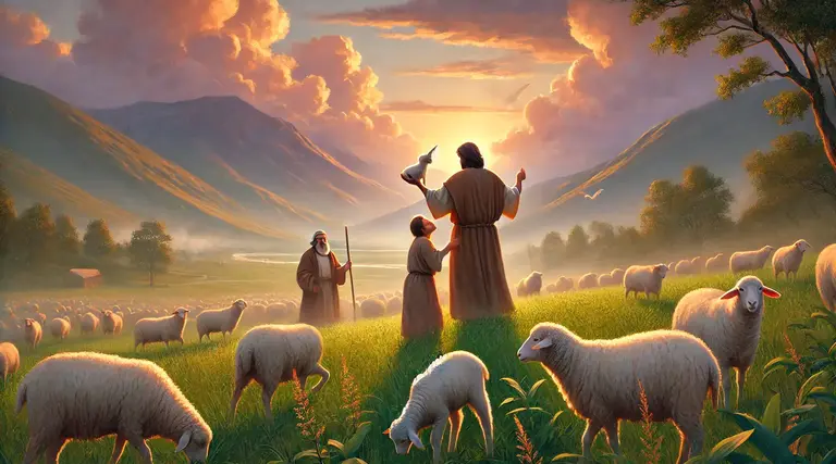 A Parábola da ovelha perdida: Um amor que não desiste 1 A Parábola da Ovelha Perdida: Um Amor que Não Desiste