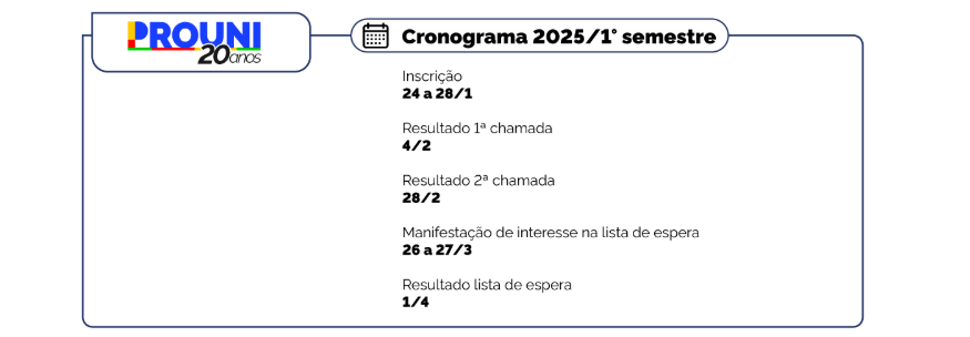 PROUNI: Último dia para inscrição no Programa 2 887462b0 604c 4b3d b213 8dcf7667aabd