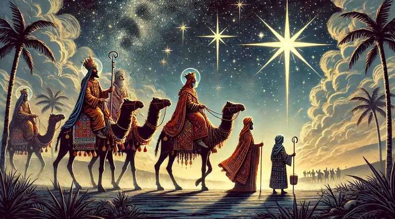 Evangelho (Mt 2,1-12): A Visita dos Reis Magos ao Menino Jesus
