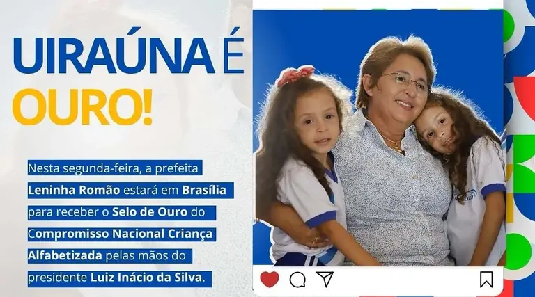 Leninha Romão receberá do Presidente Lula Selo Ouro em Brasília 1 Leninha Romao recebera do Presidente Lula Selo Ouro em Brasilia