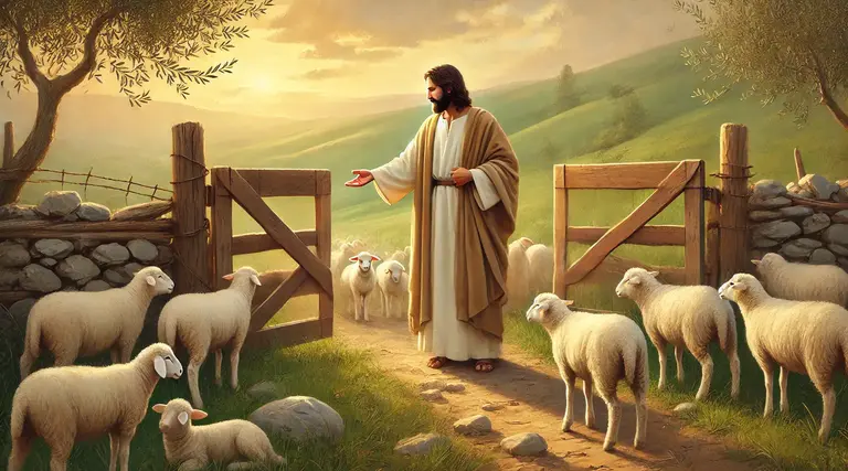 Evangelho de João 10,1-10: Jesus, a porta da salvação
