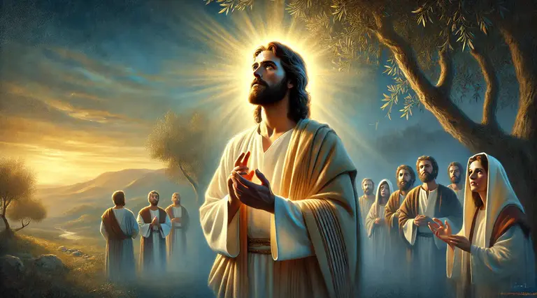 Evangelho de João: Jesus reza por seus discípulos 1 Evangelho de Joao 1