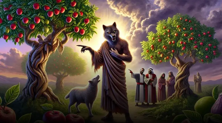 Evangelho de Mateus 7:15-20 alerta sobre falsos profetas 1 Evangelho de Mateus 7:15-20 alerta sobre falsos profetas