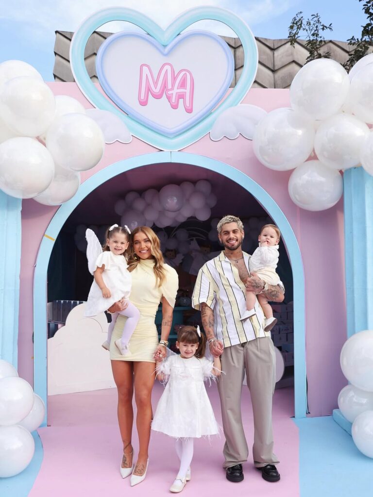 FOTOS: Virginia e Zé Felipe aparece junto em festa de aniversário da filha 8 Maria Alice 4 anos Que Deus abencoe e esteja presente em cada momento dessa festa linda 💖Obrigada @verofestas por organizarem essa festa esta tudo um sonho 🤍
