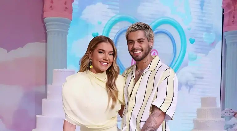 Virginia e Zé Felipe aparece junto em festa de aniversário da filha