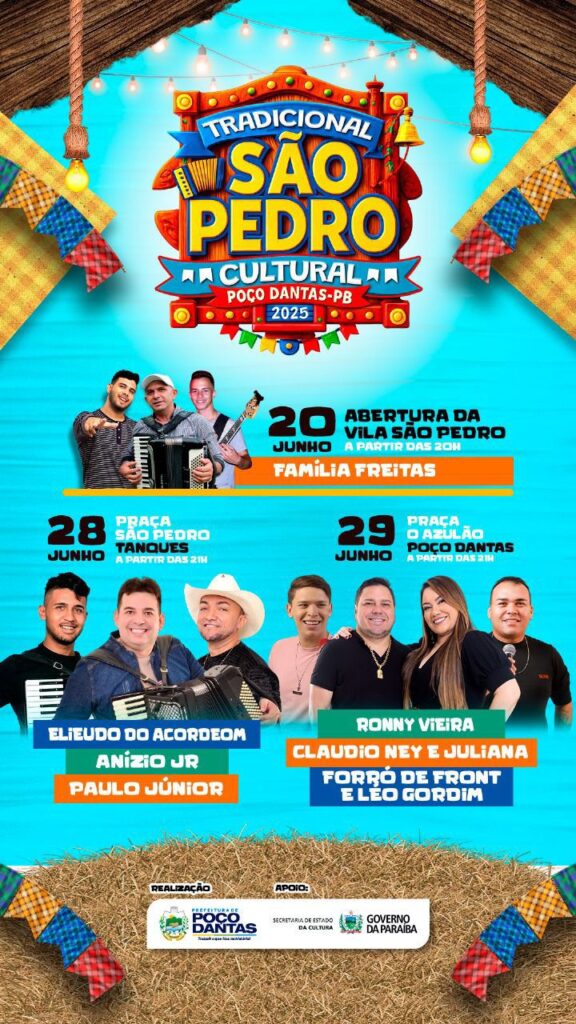 São Pedro Cultural 2025 agita Poço Dantas 2 WhatsApp Image 2025 06 06 at 13.08.02