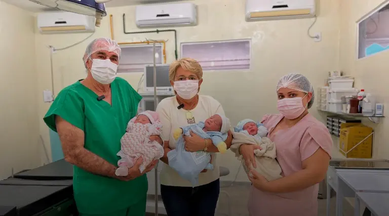 Bebês nascem no Hospital Menino Jesus de Uiraúna 1 Bebes nascem no Hospital Menino Jesus de Uirauna